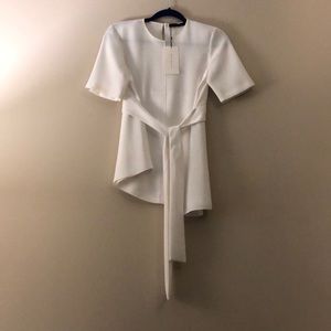 Zara white blouse